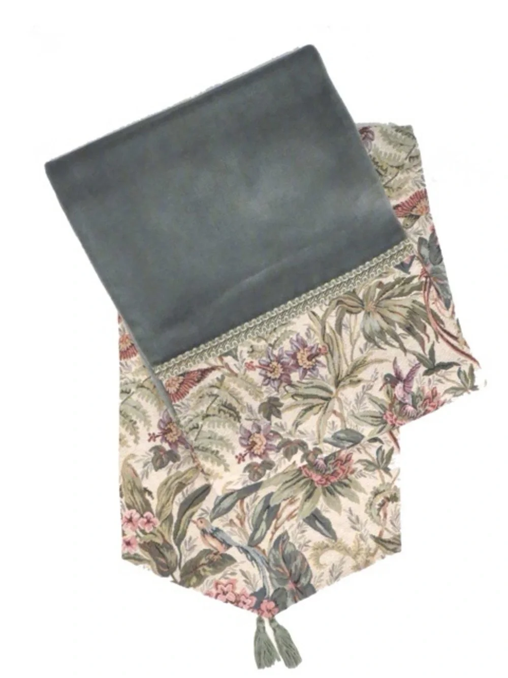 Table Runner - Exotic Birds and Flowers